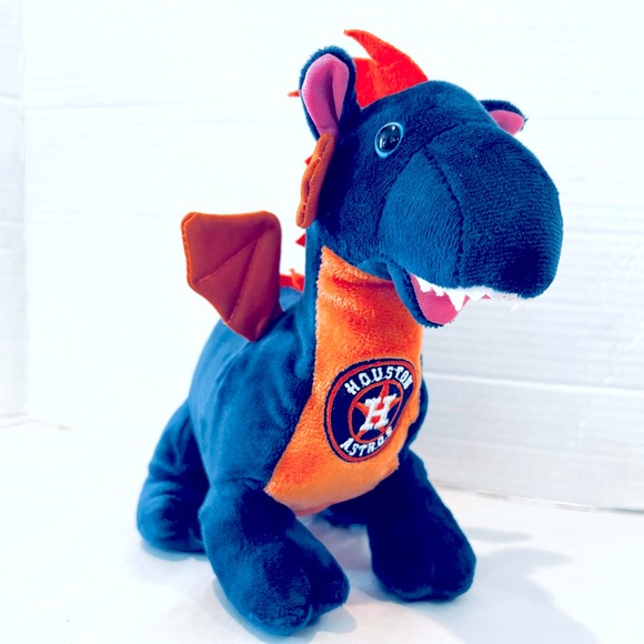 Houston Astros Dragon Plush Major League Baseball MLB RARE 12” - Picture 1 of 6